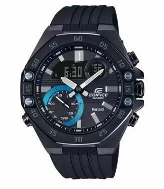 ECB-10PB-1ADF - ED496 : Black Bluetooth Connect - Men's Watch
