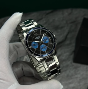 Analog Black Dial Men's Watch-MTP-1374HD-2AVIF