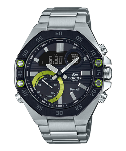 ECB-10DB-1ADF - ED493 Silver Bluetooth Connect - Men's Watch - Image 3