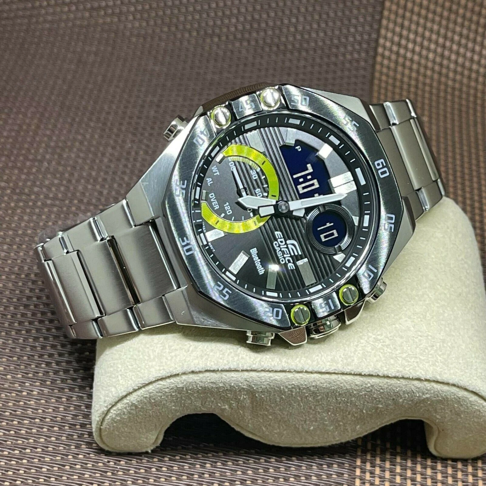 ECB-10DB-1ADF - ED493 Silver Bluetooth Connect - Men's Watch - Image 5